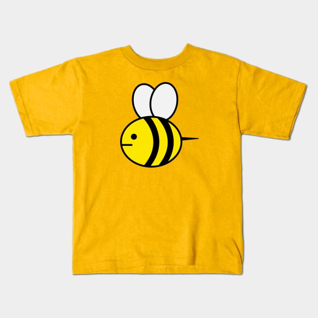 Bee Girl Kids T-Shirt by Beavergeek